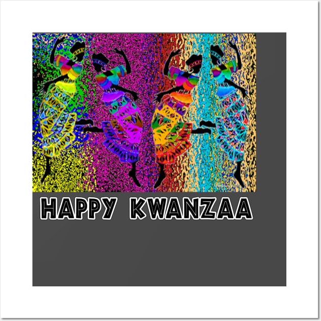 Happy Kwanzaa Wall Art by Afrocentric-Redman4u2